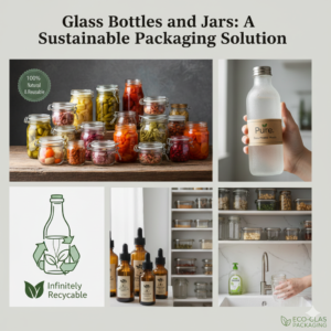 Read more about the article Glass Bottles and Jars: A Sustainable Packaging Solution