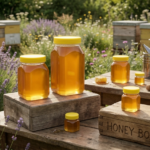 premium honey glass jars supplier India for organic honey food and natural packaging