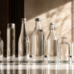 premium glass water bottles supplier India for beverage packaging reusable luxury glass bottles